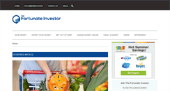 Desktop Screenshot of fortunateinvestor.com